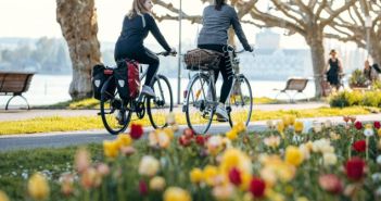 Blütenpracht am Bodensee: Dem Wein entlang (Foto: Leo Leister)